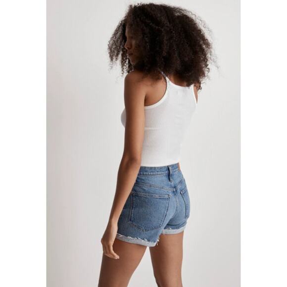 NWT Madewell High-Rise Denim Shorts Size 28 - Picture 3 of 9
